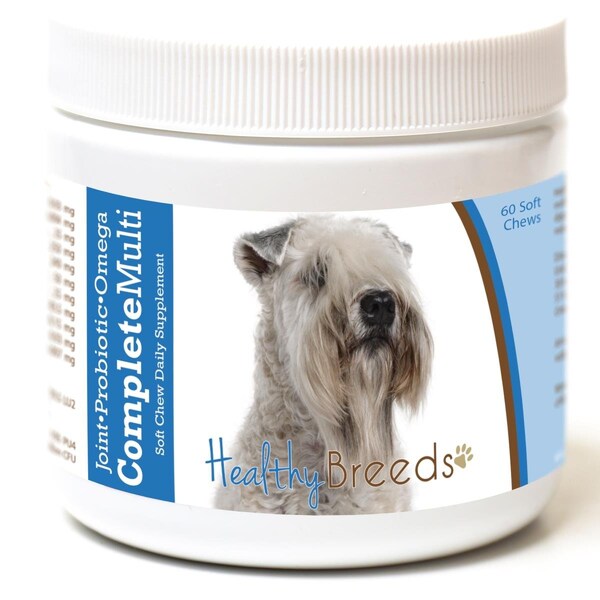 Healthy Breeds Soft Coated Wheaten Terrier all in one Multivitamin Soft Chew, 60PK 192959008951 - main